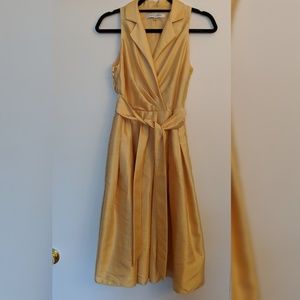 Yellow Gold Cocktail Dress